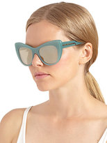 Thumbnail for your product : Stella McCartney Oversized 54MM Cat's-Eye Sunglasses