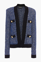 Thumbnail for your product : Balmain Embellished metallic tweed jacket