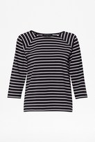 Thumbnail for your product : French Connection Tim Tim Striped Raglan T-Shirt