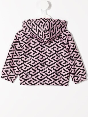 Versace Children Greca-pattern print jacket