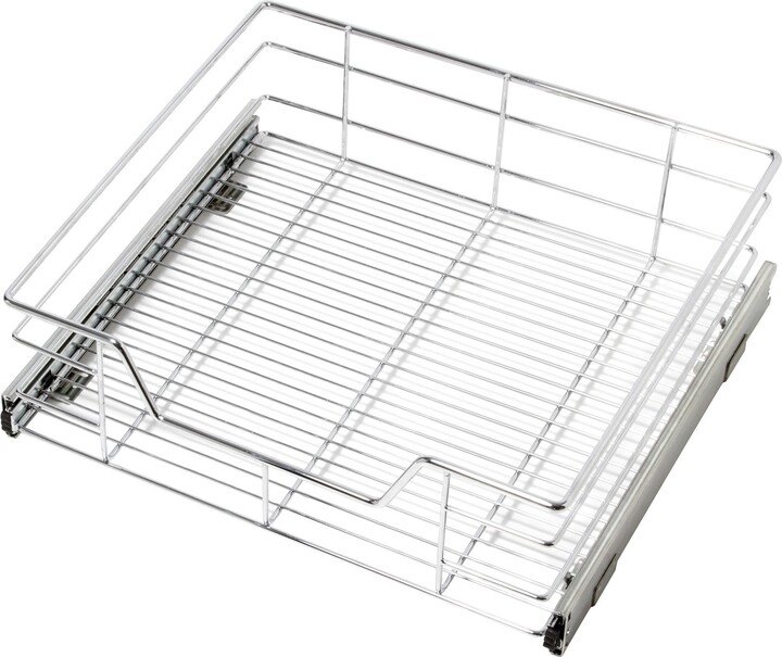 Smart Design Extra Large Adjustable Pull Out Ca binet Shelf