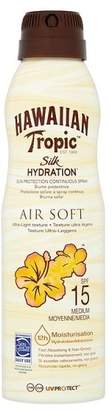 Hawaiian Tropic H/Tropic Silk Hydration Airsoft Continuous Spray SPF15 177ml
