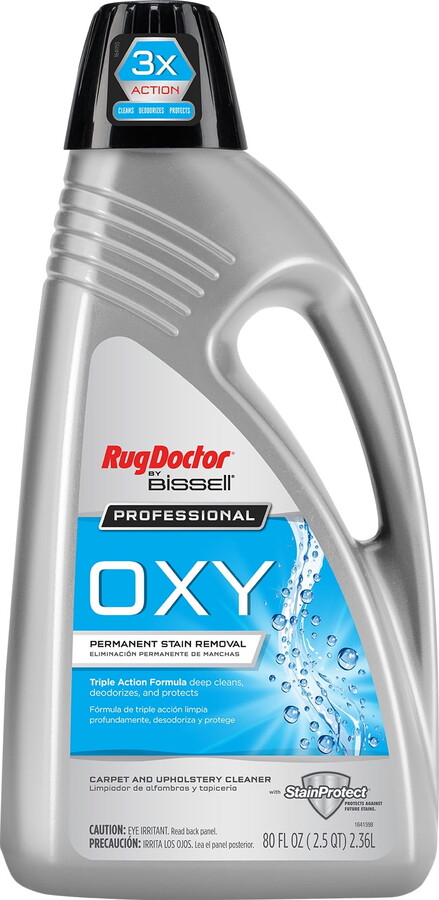 Rug Doctor by BISSELL Deep Carpet and Upholstery Cleaner with Oxy for Permanant Stains, 80oz