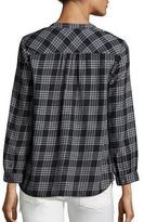 Thumbnail for your product : Joie Hesta Plaid Blouse