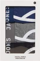 Thumbnail for your product : Jack and Jones Men's 3 Pack Multi Coloured Trunks