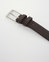 Thumbnail for your product : ASOS Smart Belt with Brouging