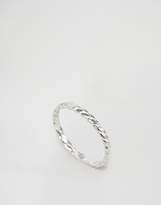 Thumbnail for your product : ASOS Curve Design Curve Sterling Silver Pack Of 2 Chain Anklet And Twist Toe Ring