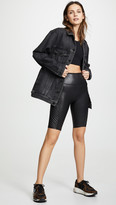 Thumbnail for your product : Spanx Faux Leather Moto Bike Shorts