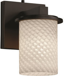 Latitude Run Cleon 1 - Light Dark Bronze Armed Sconce