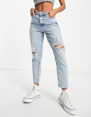New Look Womens AW19 Lift&Shape Ripped Skinny Jeans