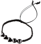 Thumbnail for your product : Shamballa K.D. Rosaries Black on Black Spike Bracelet