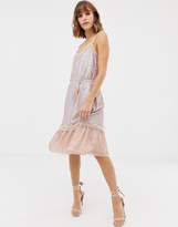 Thumbnail for your product : Needle & Thread sequin embellished cami midi dress with tie waist