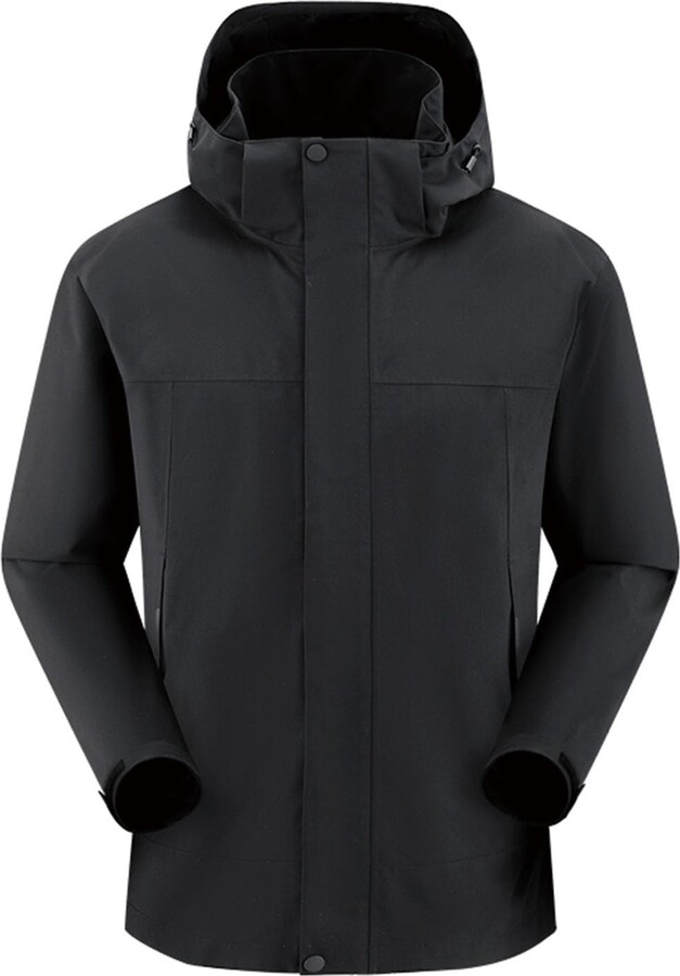 Extreme Cold Weather Long Waterproof Down Coat Men's Long Down
