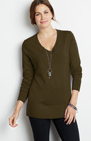 Thumbnail for your product : J. Jill Sloan V-neck pullover