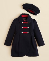 Thumbnail for your product : Rothschild Girls' Double Breasted Military Coat - Sizes 4-6X
