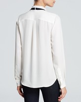 Thumbnail for your product : Theory Blouse - Emmanuelle Neck Tie
