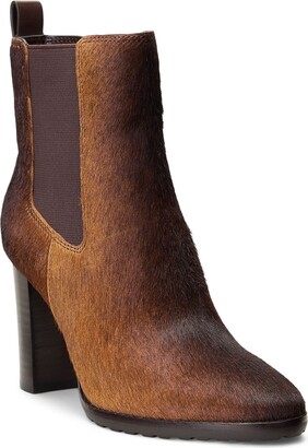 【Ralph Lauren】Madisyn Buckled Dress Booties ☆ ブーティー Madisyn Burnished Leather Bootie