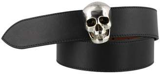 Alexander McQueen Skull Buckle Belt