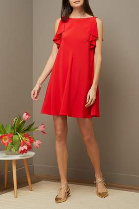 RED Valentino Sleeveless dress with ruffles