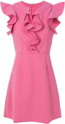 Pinko sleeveless ruffle dress