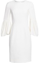 Thumbnail for your product : Carolina Herrera Bell Sleeve Sheath Dress