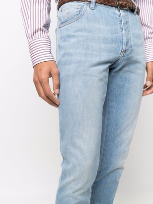 Brunello Cucinelli Stonewashed Slim-Fit Jeans