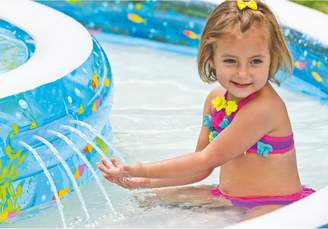 Intex Wishing Well Pool with Sprayer in Blue
