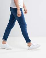Thumbnail for your product : Pull&Bear Slim Jeans In Dark Wash