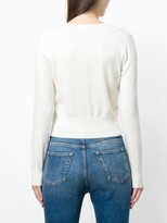 Thumbnail for your product : N.Peal Cashmere Round Neck Cardigan