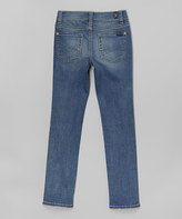 Thumbnail for your product : 7 For All Mankind Bright Red Cast Blue Straight-Leg Jeans - Girls