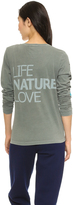 Thumbnail for your product : Freecity Lets Go LNL Palm Tee with Long Sleeves