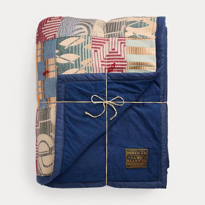 RRL ダブルアールエルCAMP BLANKET リバーシブル Ralph Lauren