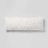 Thumbnail for your product : Threshold Oversized Oblong Traditional Cozy Faux Shearling Decorative Throw Pillow Cream