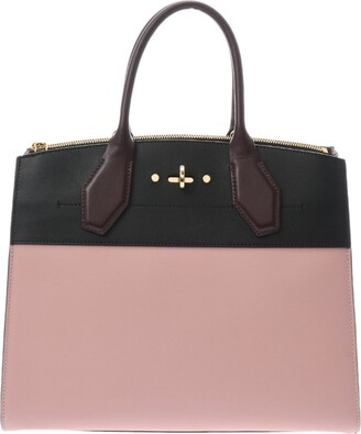 City steamer ostrich handbag Louis Vuitton Pink in Ostrich - 31319643