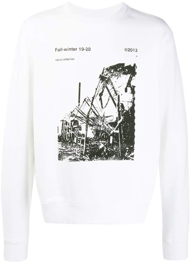 off white chainsaw hoodie