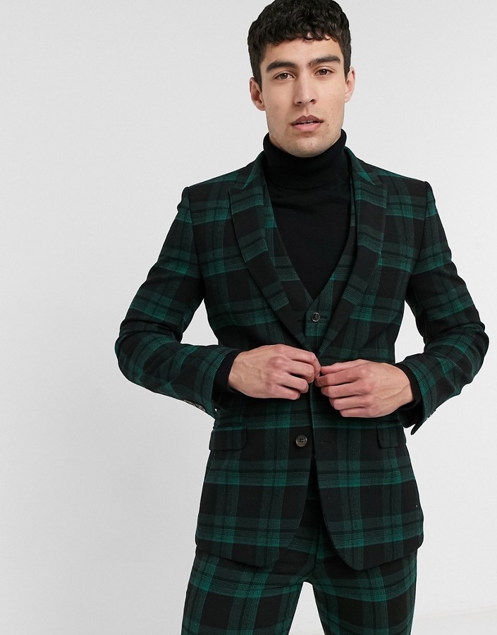 Green Plaid Jacket For Men | Shop the world's largest collection 