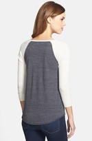 Thumbnail for your product : Lucky Brand 'Triumph Oval' Graphic Thermal Sleeve Tee