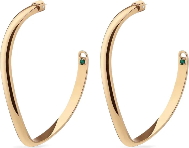 DEMARSON New York Calypso hoop earrings