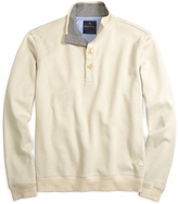 Thumbnail for your product : Brooks Brothers Button-Front Mockneck