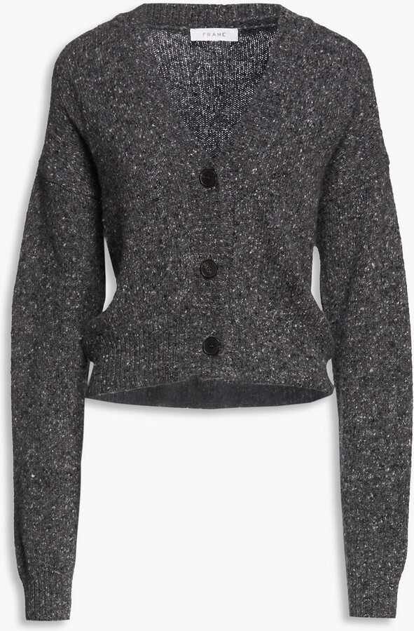 frame chain lace cardigan