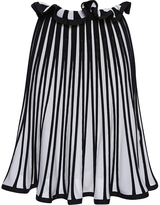 Thumbnail for your product : MSGM Striped Knit Skirt