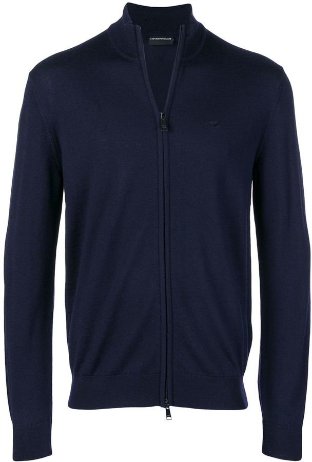 armani cardigan mens