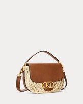 Thumbnail for your product : Lauren Ralph Lauren Straw Small Addie Crossbody