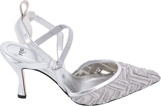 Fendi Women's Silver Sandals | ShopStyle