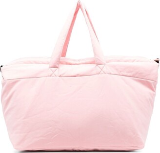 MOSCHINO BAMBINO Pink Teddy Bear Changing Bag