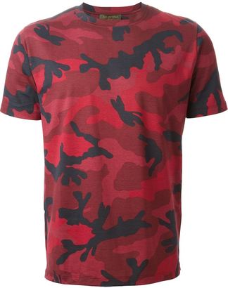 Valentino 'Rockstud' camouflage T-shirt