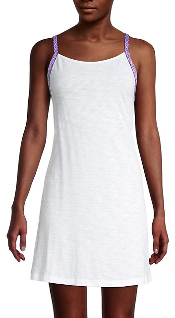 white sleeveless beach cover up