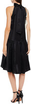 Thumbnail for your product : VVB Gathered satin dress