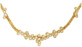 Thumbnail for your product : Christian Dior 18K Yellow Gold Diamond Cluster Necklace