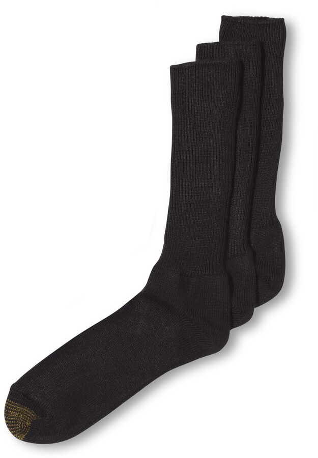 Gold Toe Adc Acrylic Fluffies 3 Pack Crew Casual Men's Socks ShopStyle